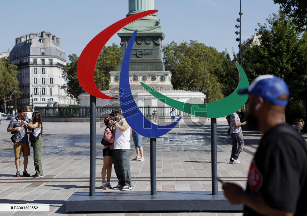 Scene from Paris Paralympics