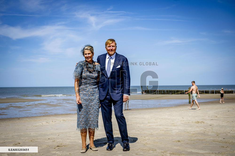 Dutch Royals Pays Regional Visit To Walcheren - Netherlands