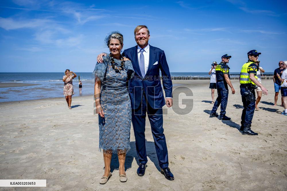 Dutch Royals Pays Regional Visit To Walcheren - Netherlands