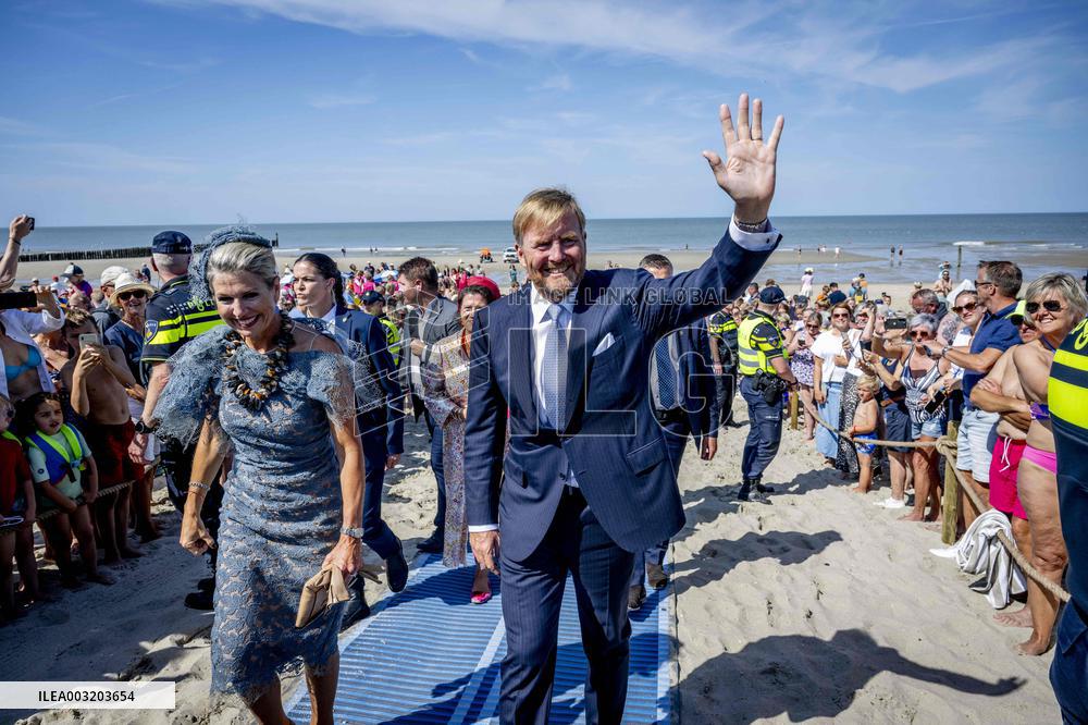 Dutch Royals Pays Regional Visit To Walcheren - Netherlands
