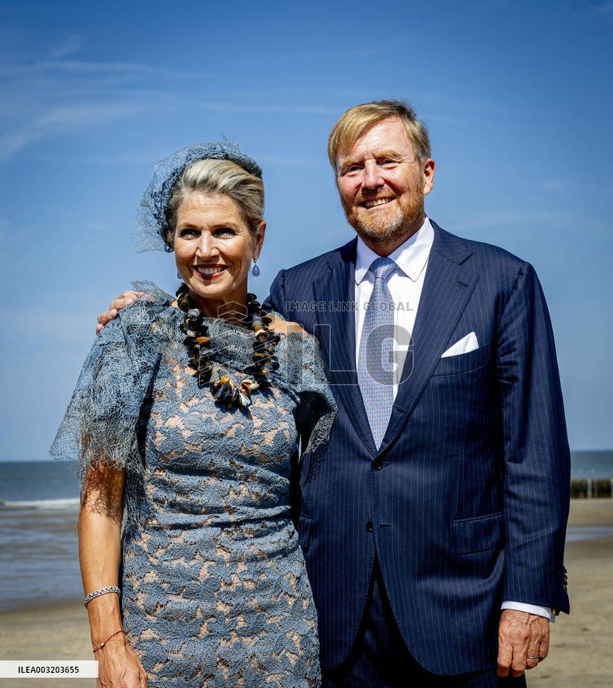 Dutch Royals Pays Regional Visit To Walcheren - Netherlands
