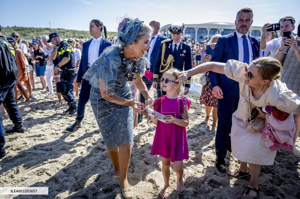 Dutch Royals Pays Regional Visit To Walcheren - Netherlands