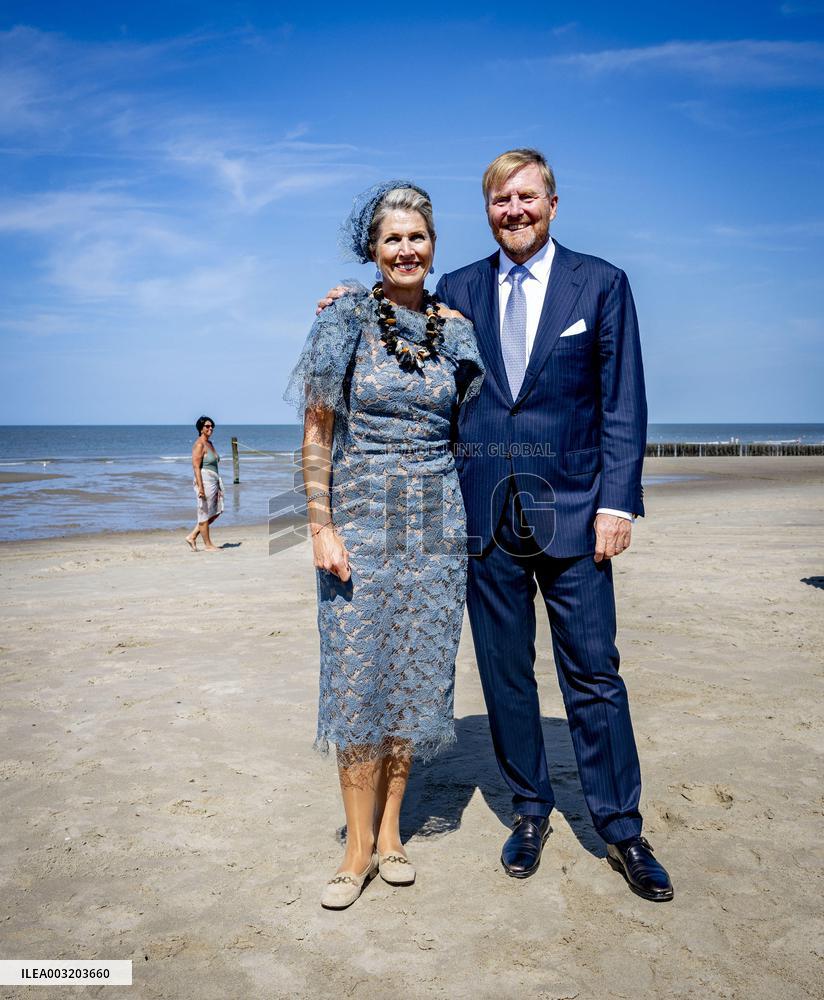 Dutch Royals Pays Regional Visit To Walcheren - Netherlands