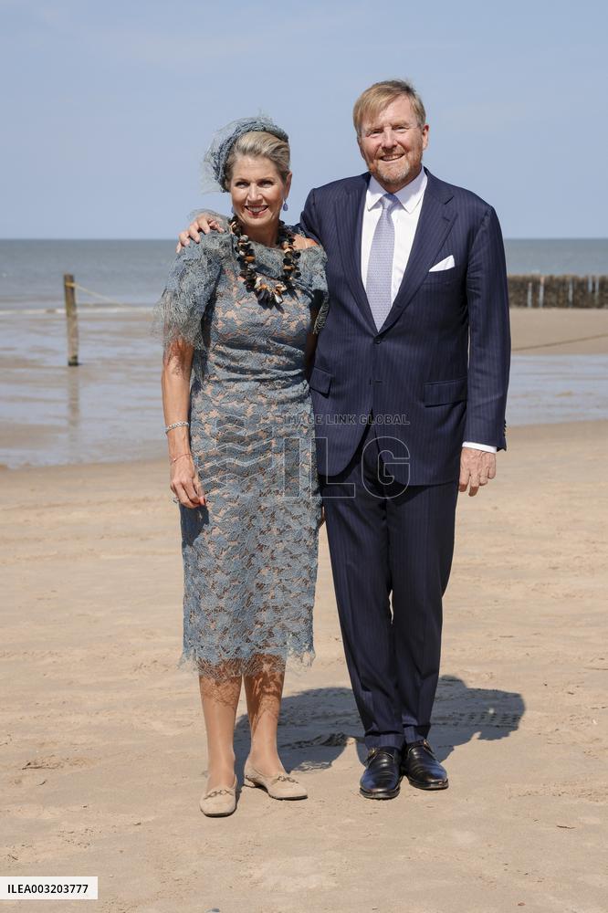 Dutch Royals Pays Regional Visit To Walcheren - Netherlands