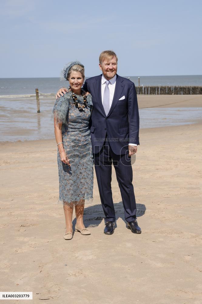 Dutch Royals Pays Regional Visit To Walcheren - Netherlands