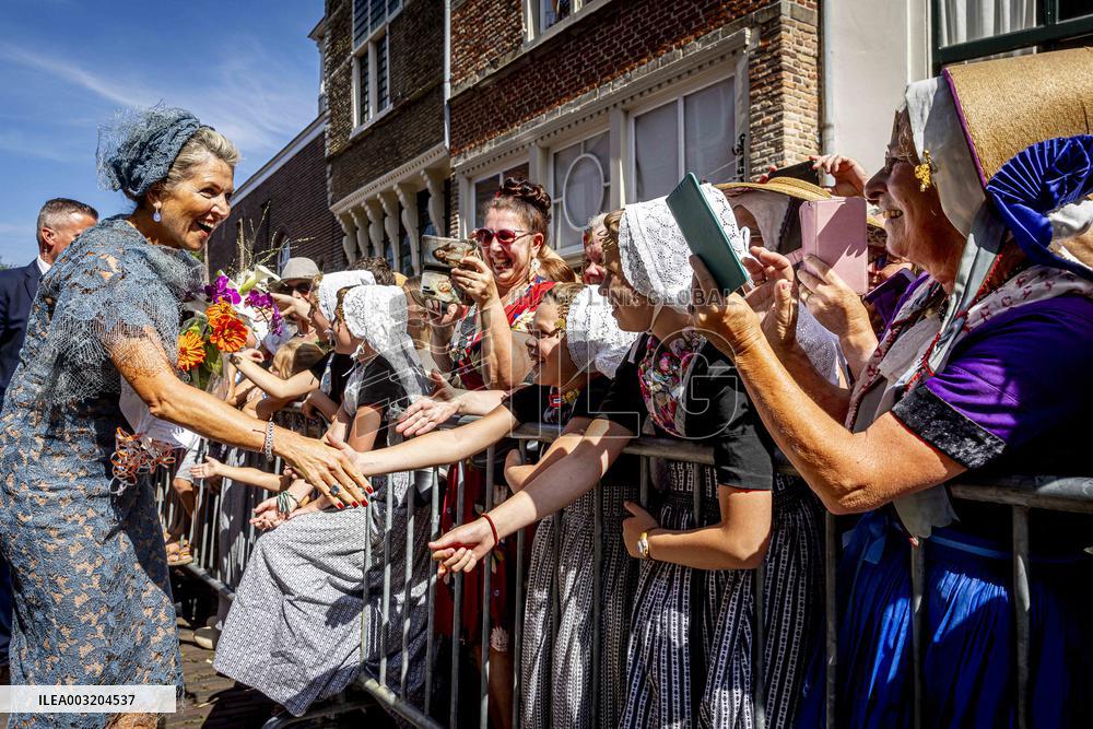 Dutch Royals Pays Regional Visit To Walcheren - Netherlands