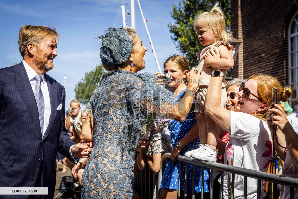 Dutch Royals Pays Regional Visit To Walcheren - Netherlands