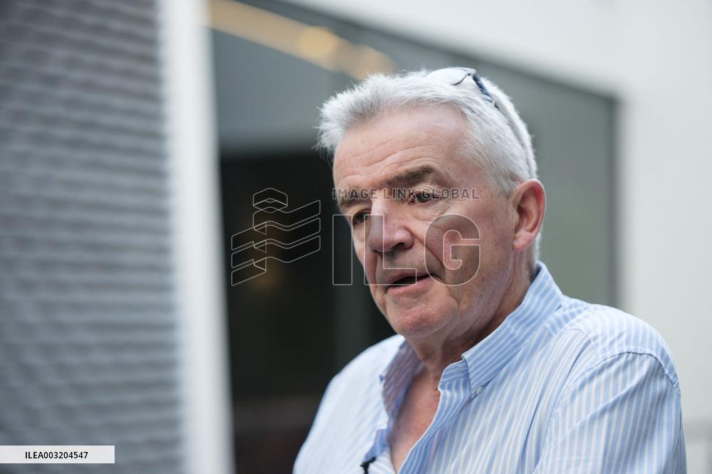 Ryanair Press Conference - Brussels