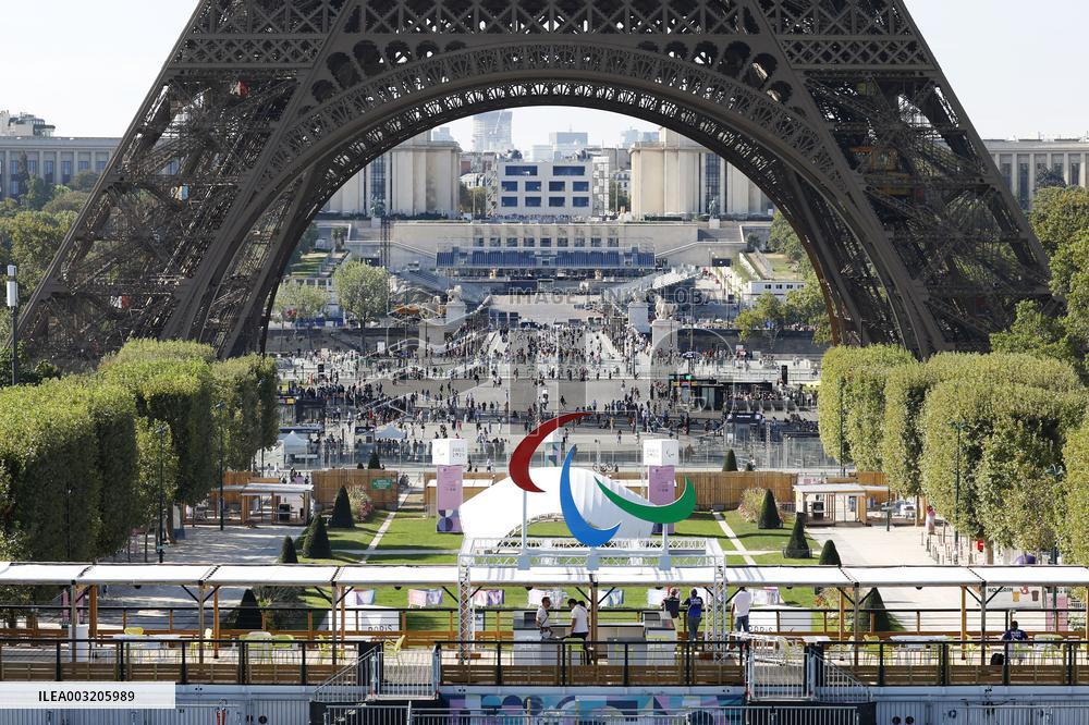 Scene from Paris Paralympics