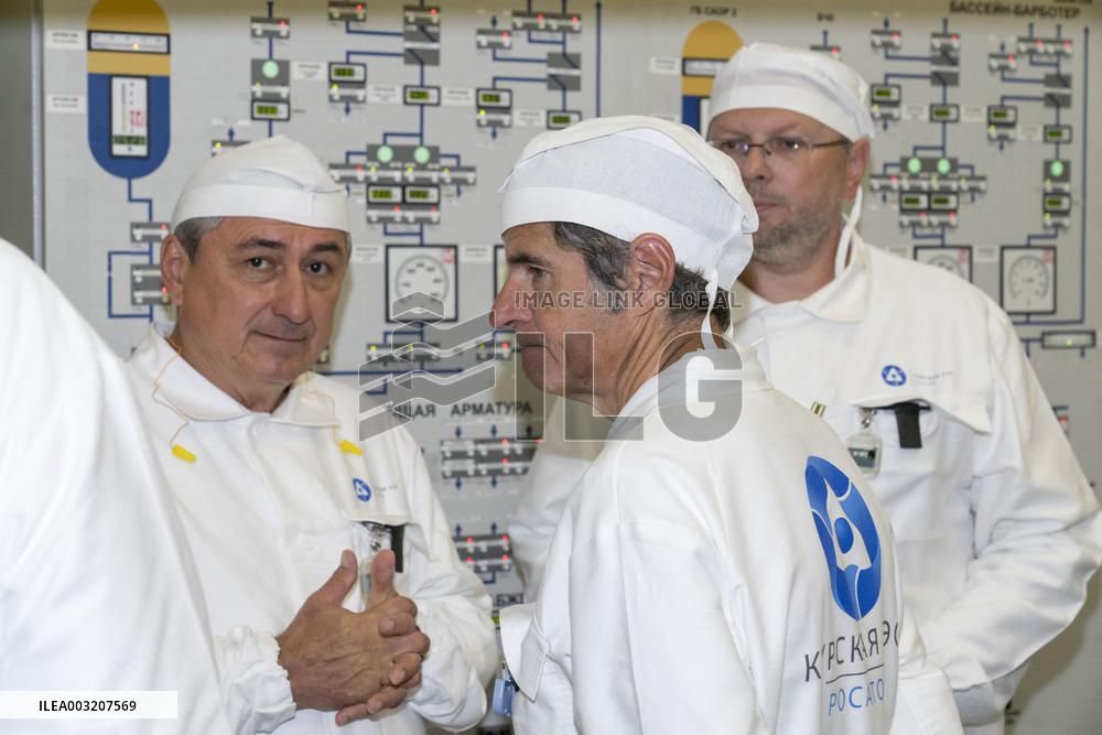 IAEA’s Grossi Visits Kursk Nuclear Power Plant - Russia