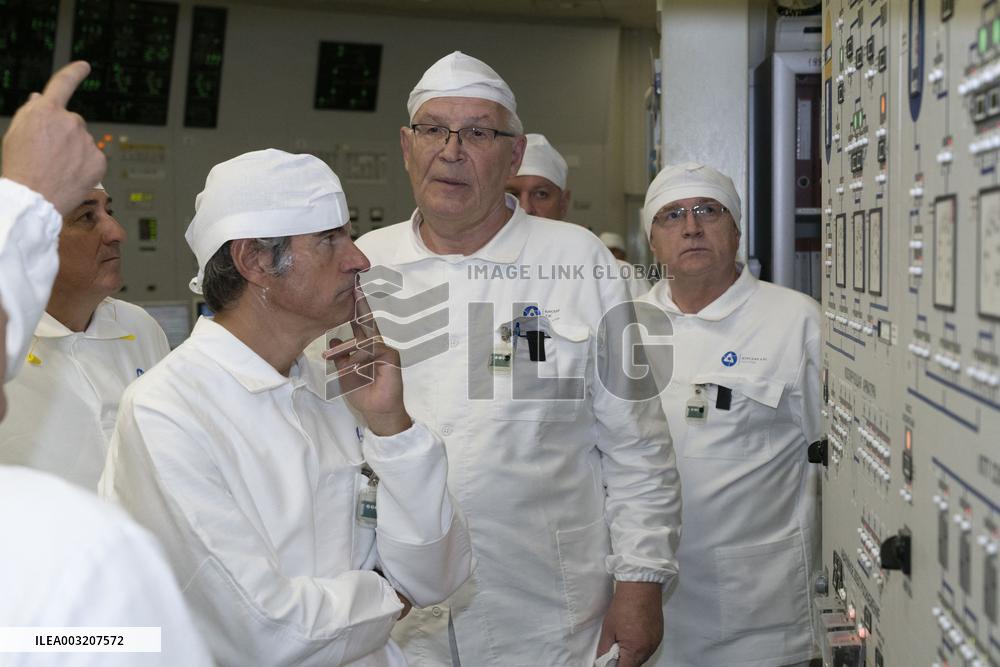 IAEA’s Grossi Visits Kursk Nuclear Power Plant - Russia