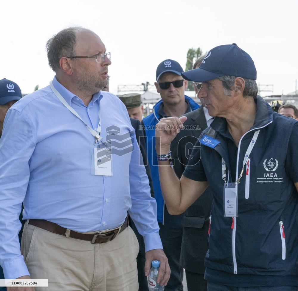 IAEA’s Grossi Visits Kursk Nuclear Power Plant - Russia
