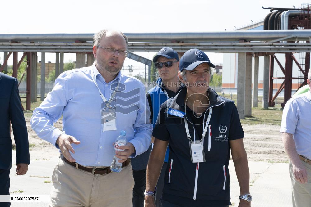 IAEA’s Grossi Visits Kursk Nuclear Power Plant - Russia