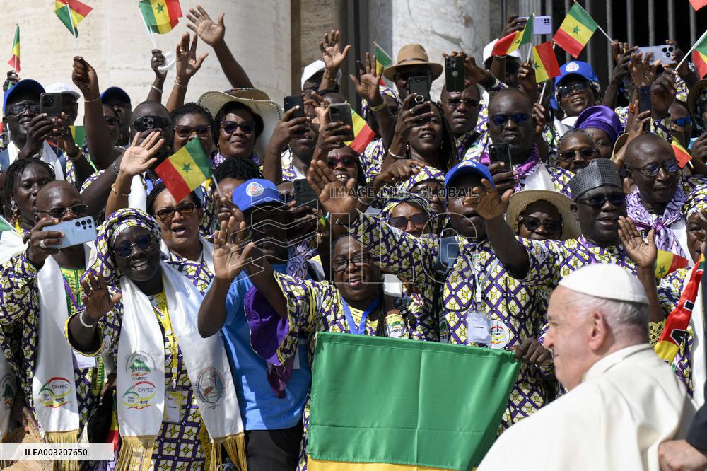 Pope Francis Wednesday Audience - Vatican