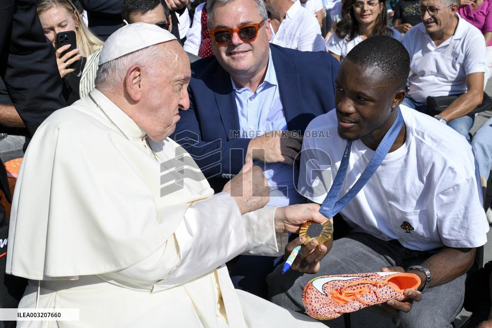 Pope Francis Wednesday Audience - Vatican