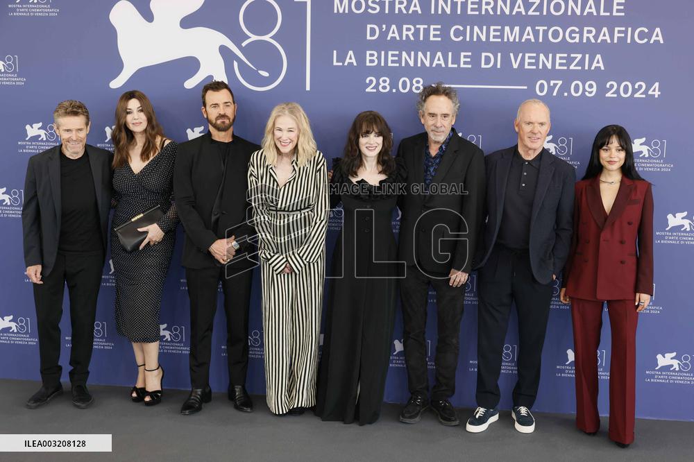 81st Mostra - Beetlejuice Beetlejuice Photocall