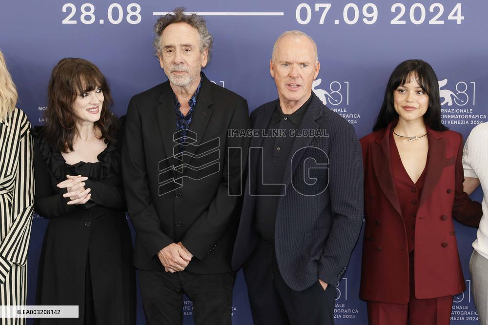 81st Mostra - Beetlejuice Beetlejuice Photocall