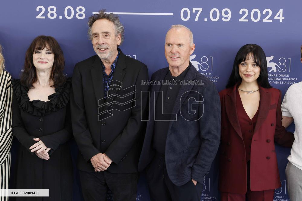 81st Mostra - Beetlejuice Beetlejuice Photocall