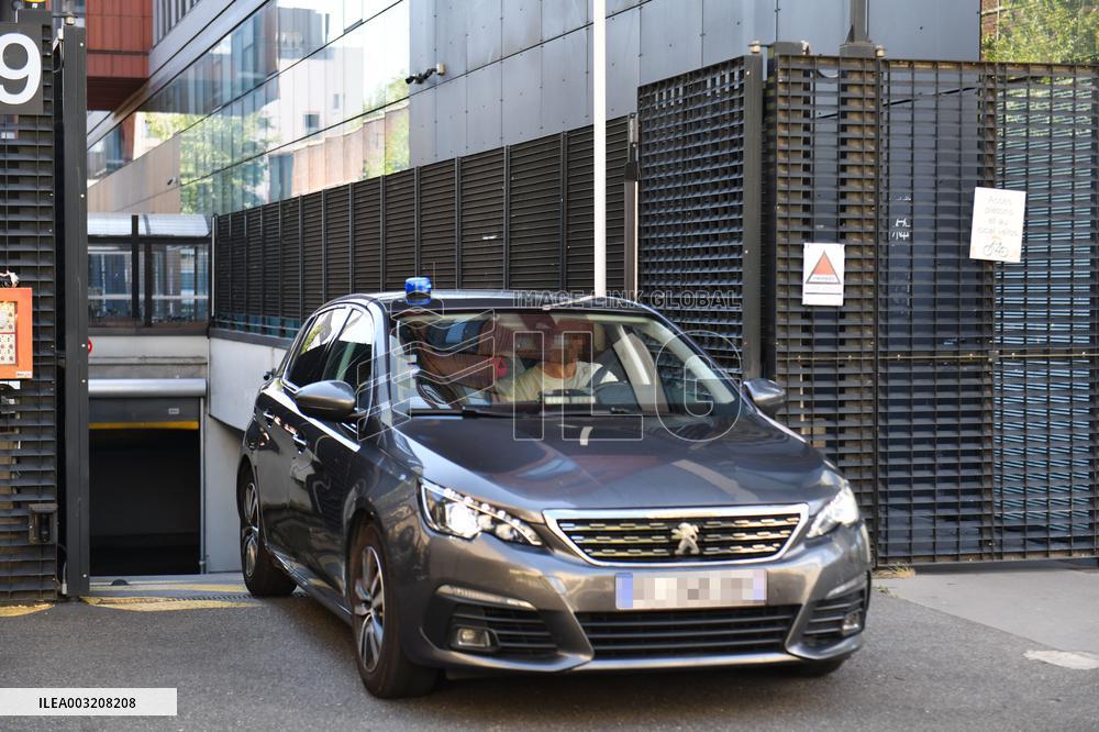 Telegram CEO Leaves Police Station For Court - Paris