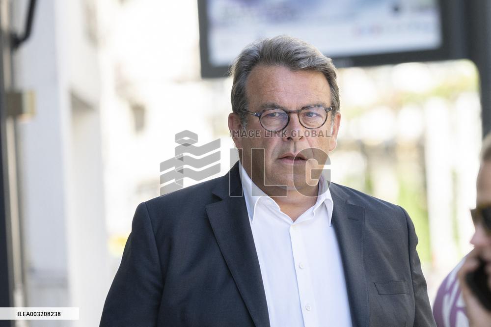 Thierry Solere Leaves Elysee Palace - Paris