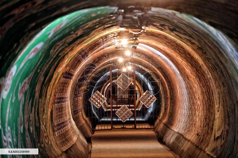 Odesas Fairytale Tunnel reopened as bomb shelter