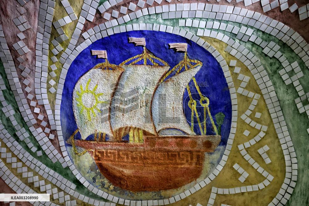 Odesas Fairytale Tunnel reopened as bomb shelter