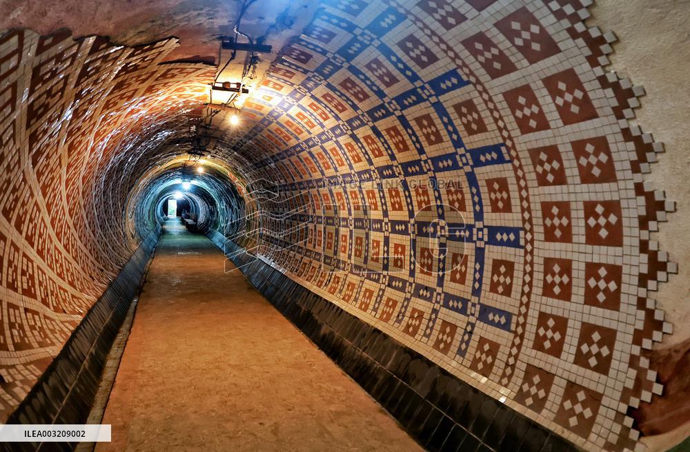 Odesas Fairytale Tunnel reopened as bomb shelter
