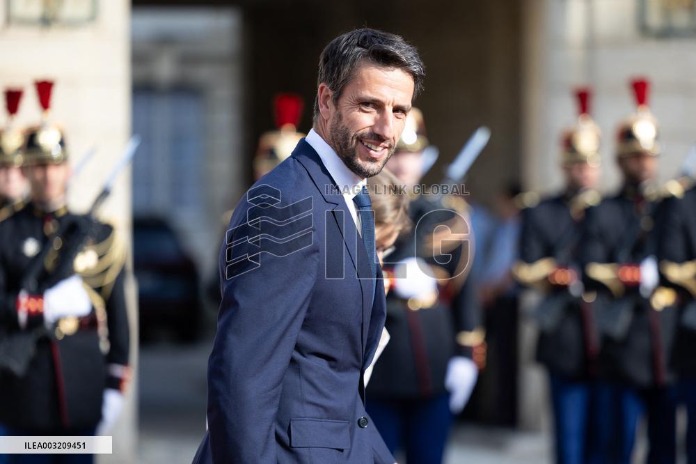 Reception at the Eylsee Prior the Opening Ceremony of the Paris 2024 Paralympic Games - Paris