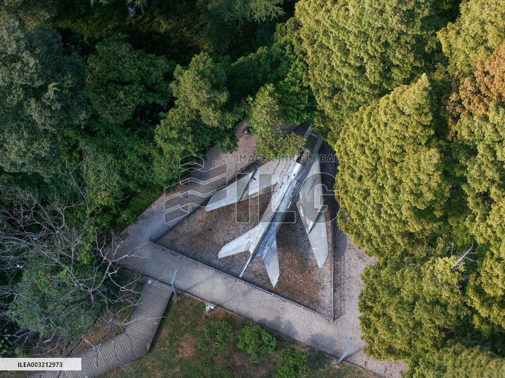 An Abandoned Combat Aircraft in Guiyang