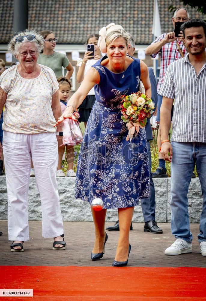 Queen Maxima Opens A Socio-Cultural Center - Netherlands