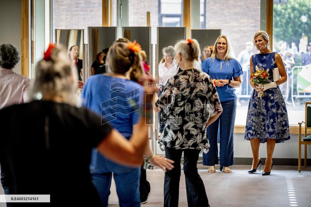 Queen Maxima Opens A Socio-Cultural Center - Netherlands