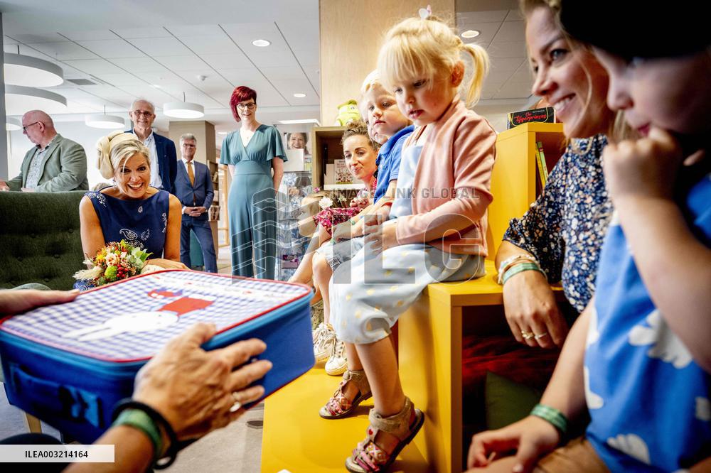 Queen Maxima Opens A Socio-Cultural Center - Netherlands