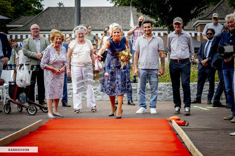 Queen Maxima Opens A Socio-Cultural Center - Netherlands