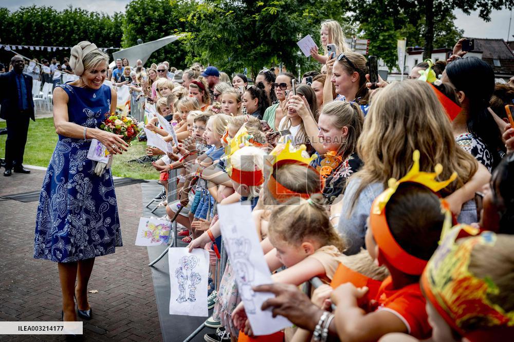 Queen Maxima Opens A Socio-Cultural Center - Netherlands