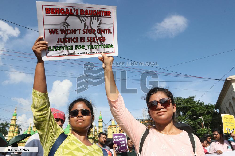 Kolkata Doctor Rape Protest - India