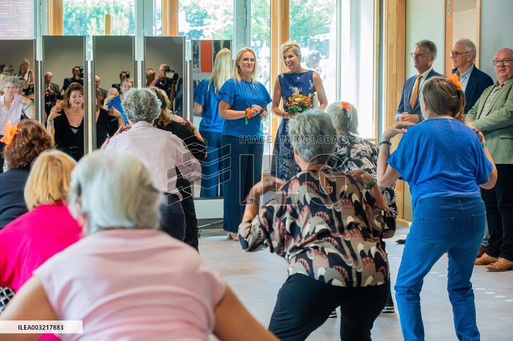 Queen Maxima Opens A Socio-Cultural Center - Netherlands