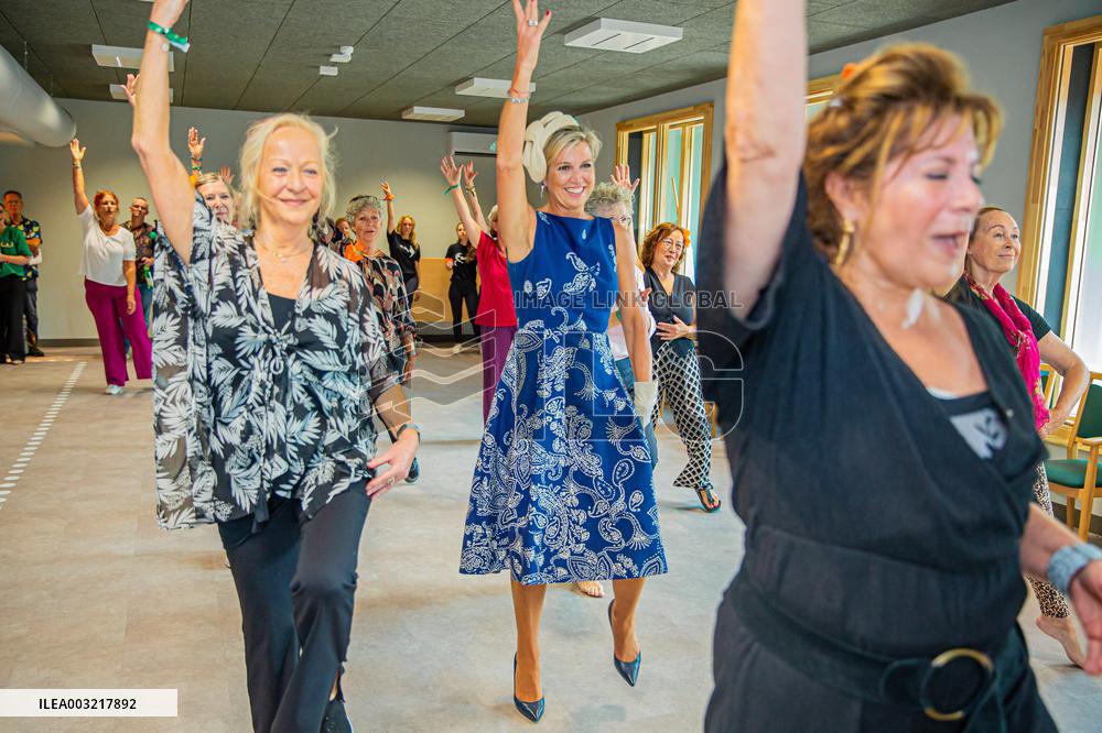 Queen Maxima Opens A Socio-Cultural Center - Netherlands