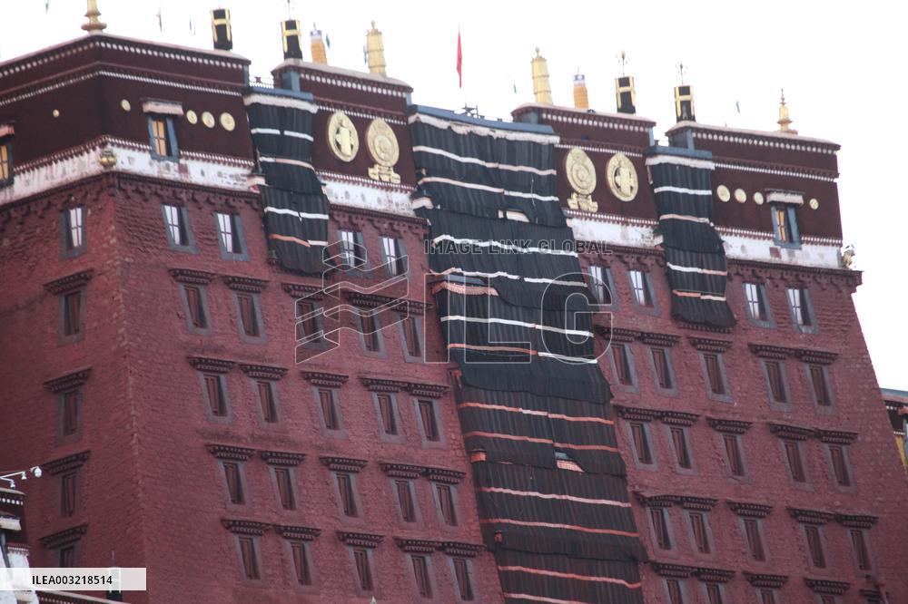 Potala Palace in Lhasa