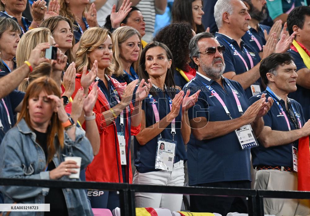 Paris 2024 Paralympics - Wheelchair Basketball - Queen Letizia