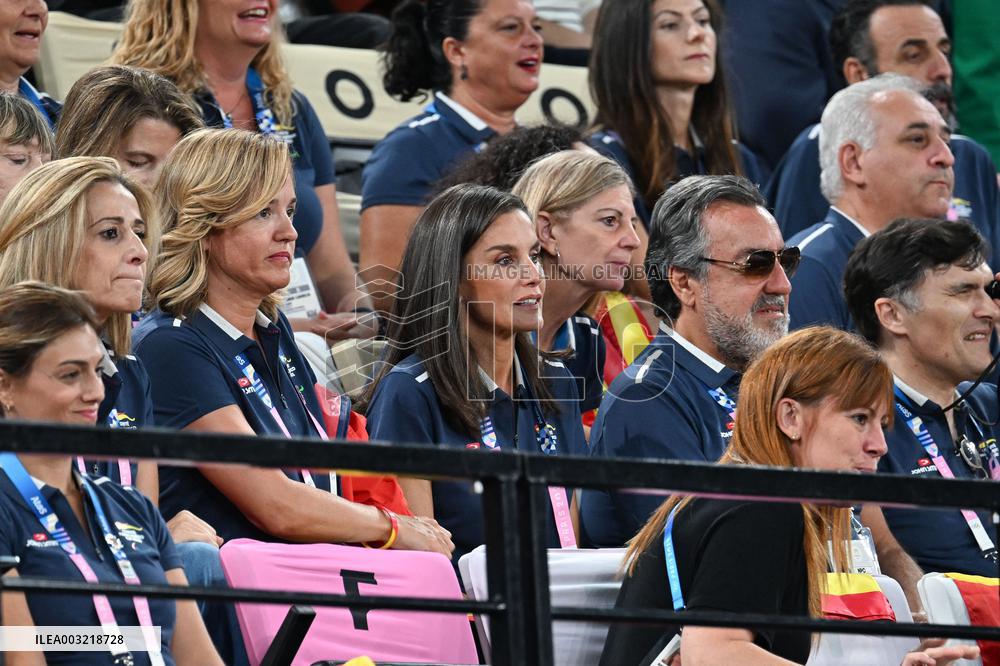 Paris 2024 Paralympics - Wheelchair Basketball - Queen Letizia
