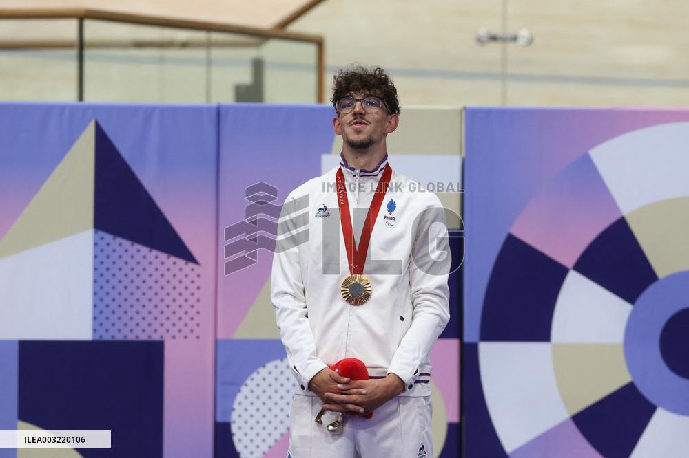 Paris 2024 Paralympic - Alexandre Leaute Wins Gold