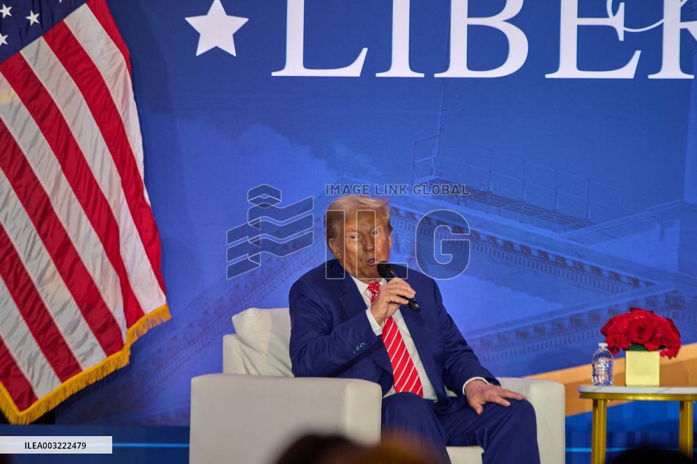 Trump At The Moms For Liberty National Summit - Washington