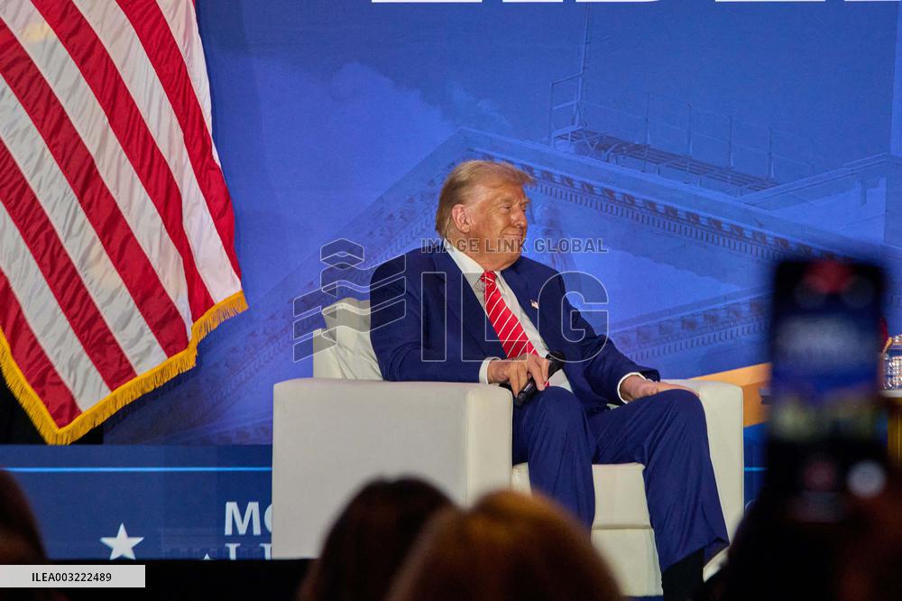 Trump At The Moms For Liberty National Summit - Washington
