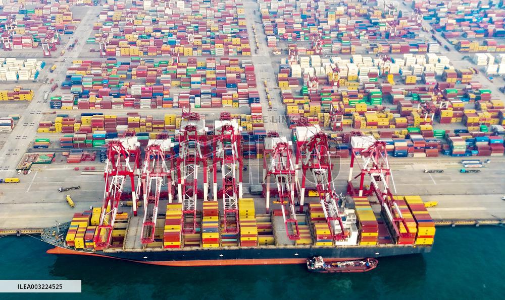 The Import and Export Volume of African Goods at Qingdao Port Increased