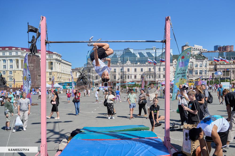 Knowledge Day event - Vladivostok