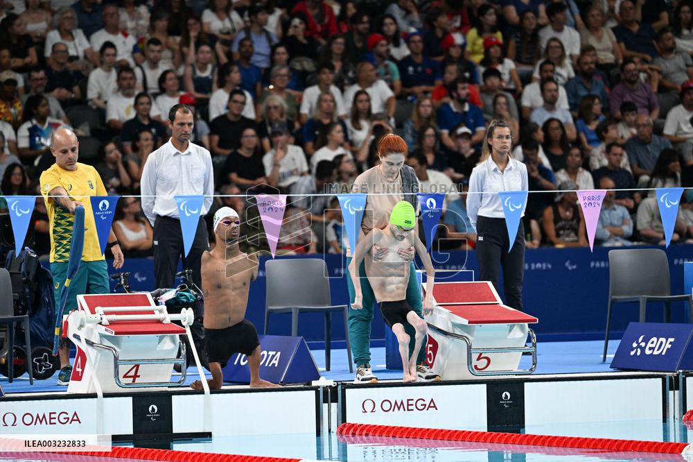 Paris 2024 Paralympics - Para Swimming - Gabriel Dos Santos Araujo