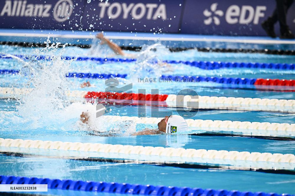 Paris 2024 Paralympics - Para Swimming - Gabriel Dos Santos Araujo