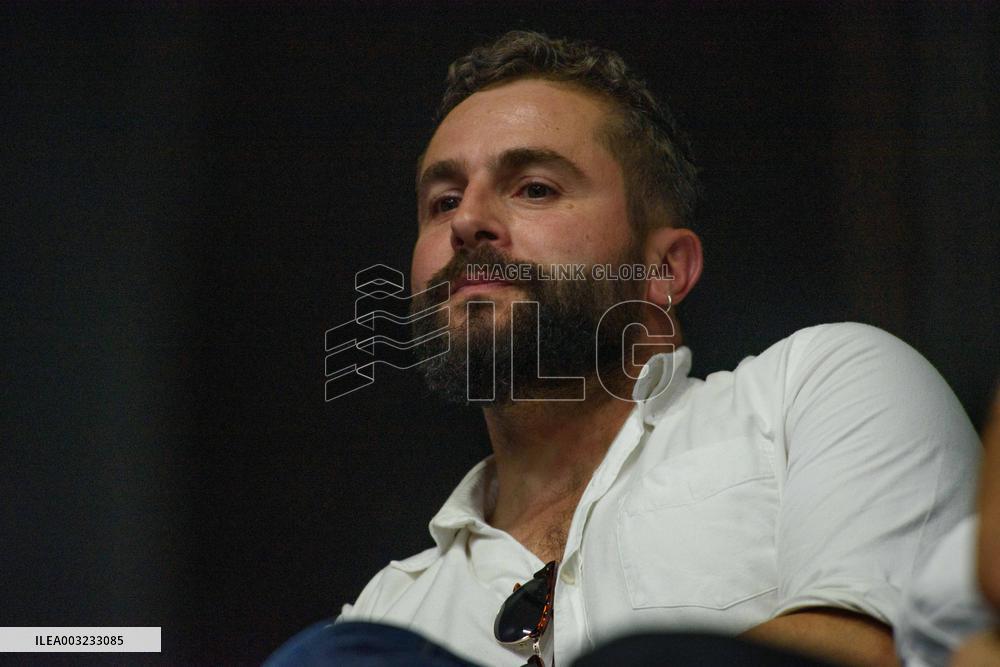 Francois Ruffin At Meeting marking New Political Season - Flixecourt