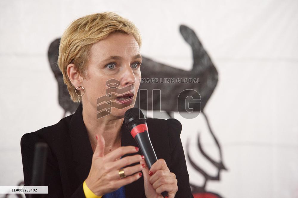 Francois Ruffin At Meeting marking New Political Season - Flixecourt