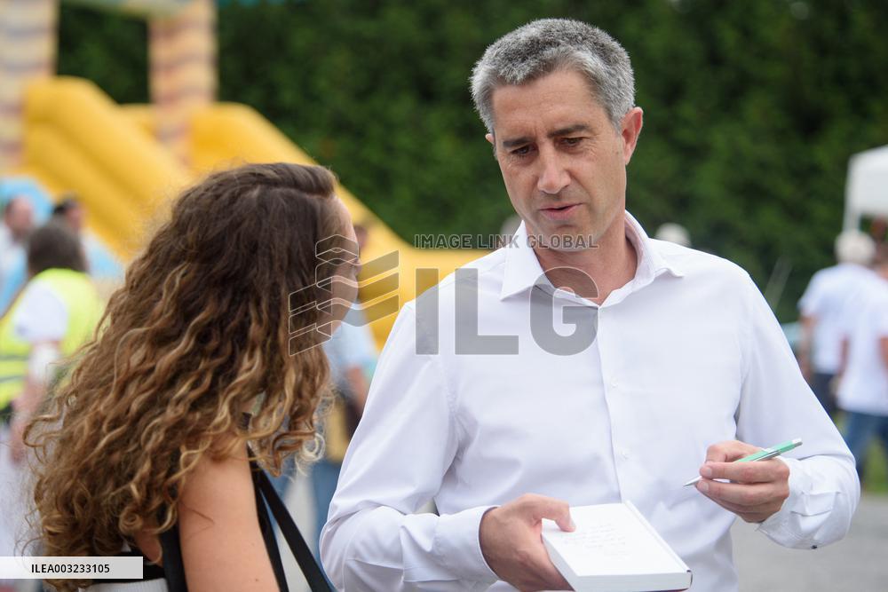 Francois Ruffin At Meeting marking New Political Season - Flixecourt